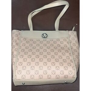 VERA NEW YORK PURSE‎ HANDBAG BAG CREME Vegan Leather